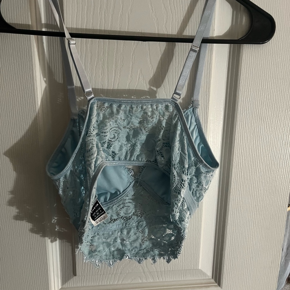 Small SHEIN lace crop top